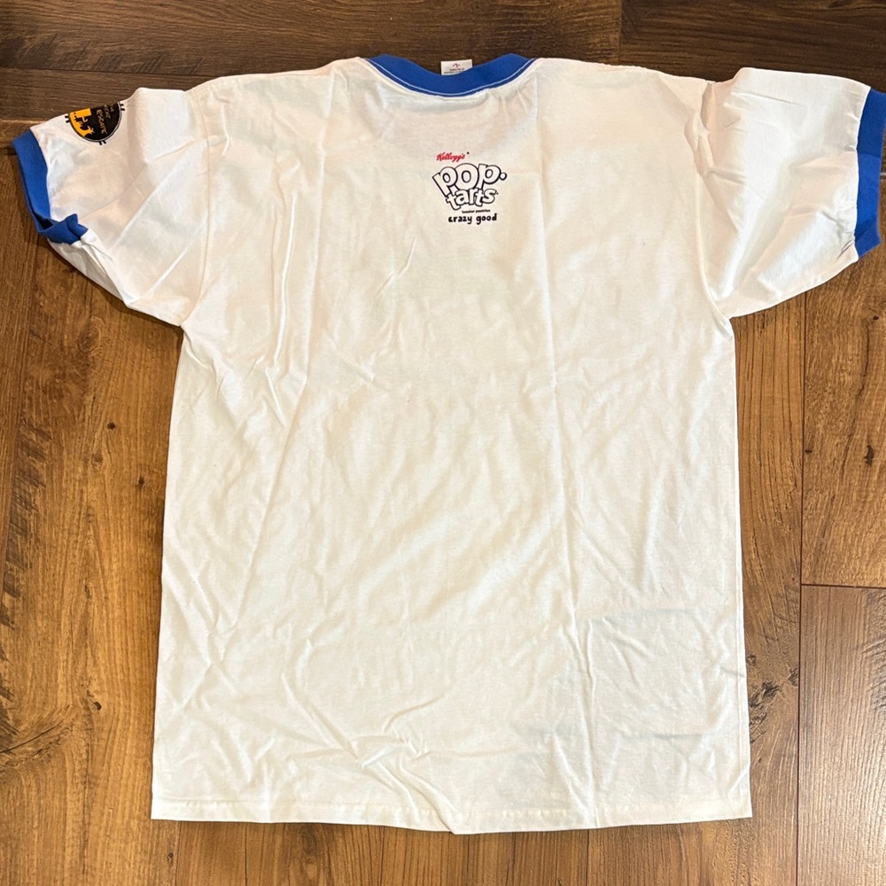 Anvil White and Blue Pop tart tshirt - Picture 2 of 6